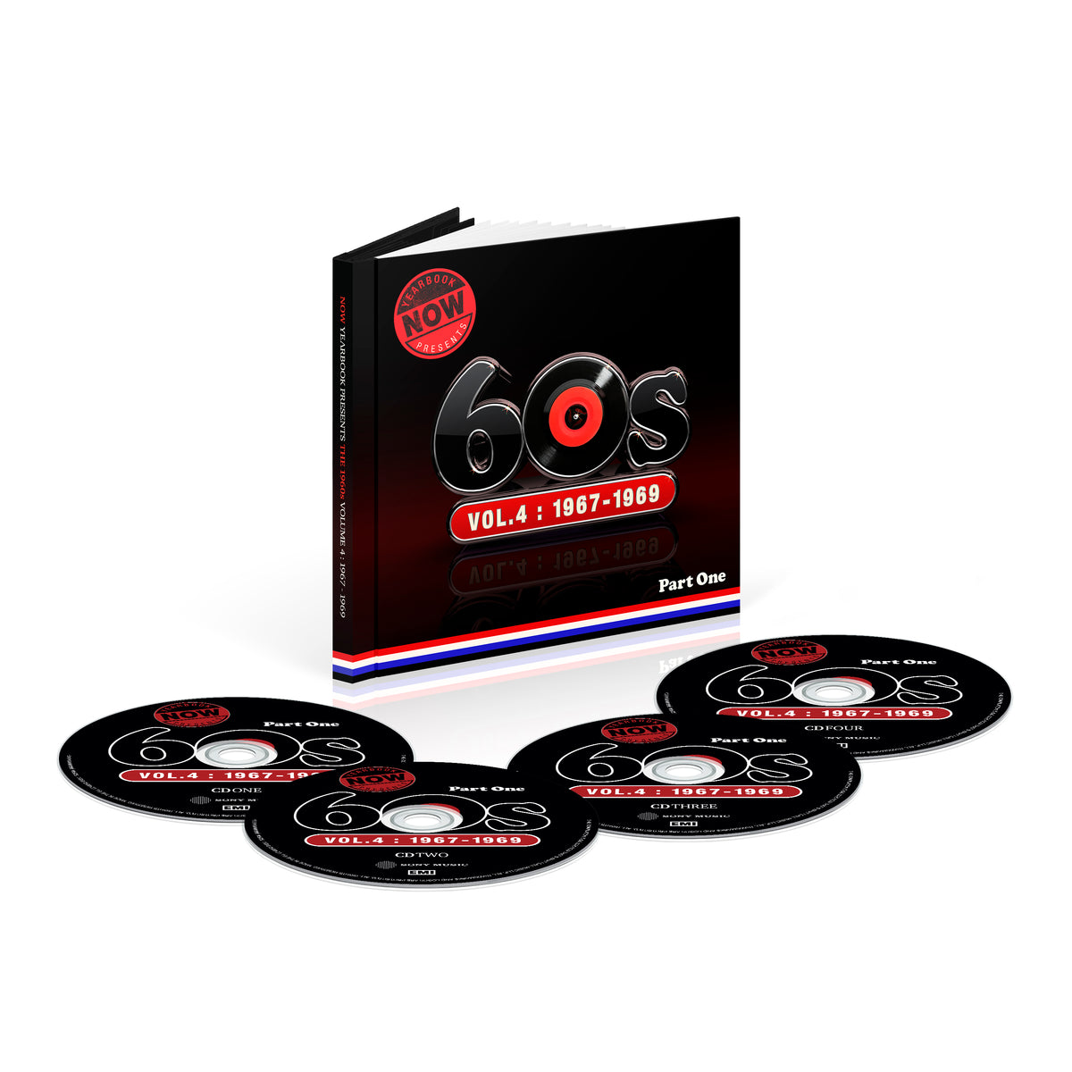 Various Artists - NOW Yearbook Presents - The 60s - Volume Four: 1967-1969 - Part One (Special Edition 4CD)