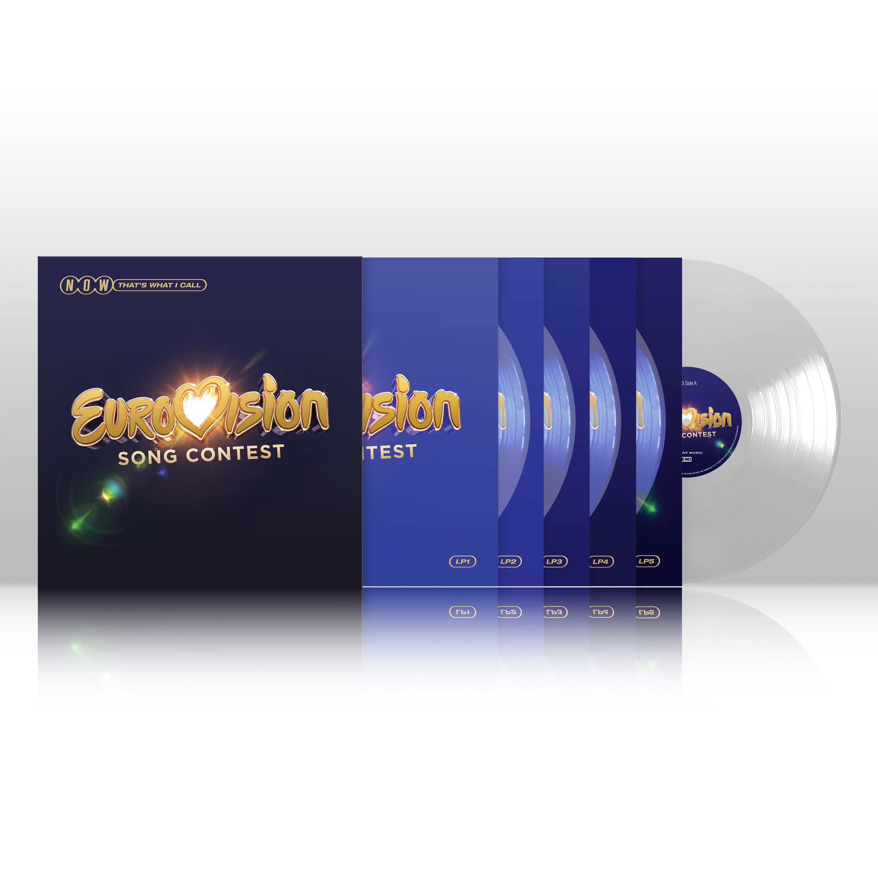 NOW That's What I Call Eurovision Song Contest (5LP) & NOW Yearbook – Collectors EP 7” Single