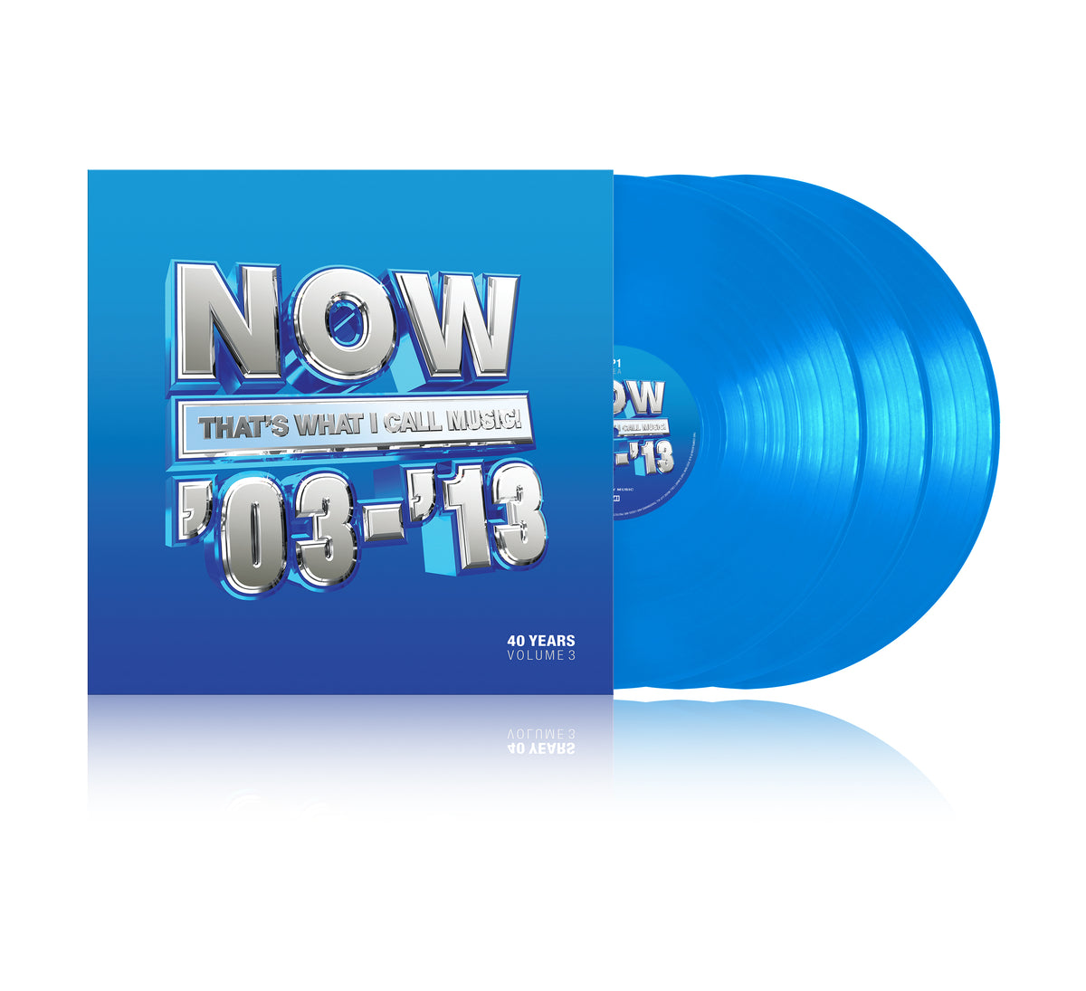 Now 3 Rear Cover NOW That's What I Call 40 Years: Volume 3 - 2003-2013 (3LP) - NOW MUSIC ...