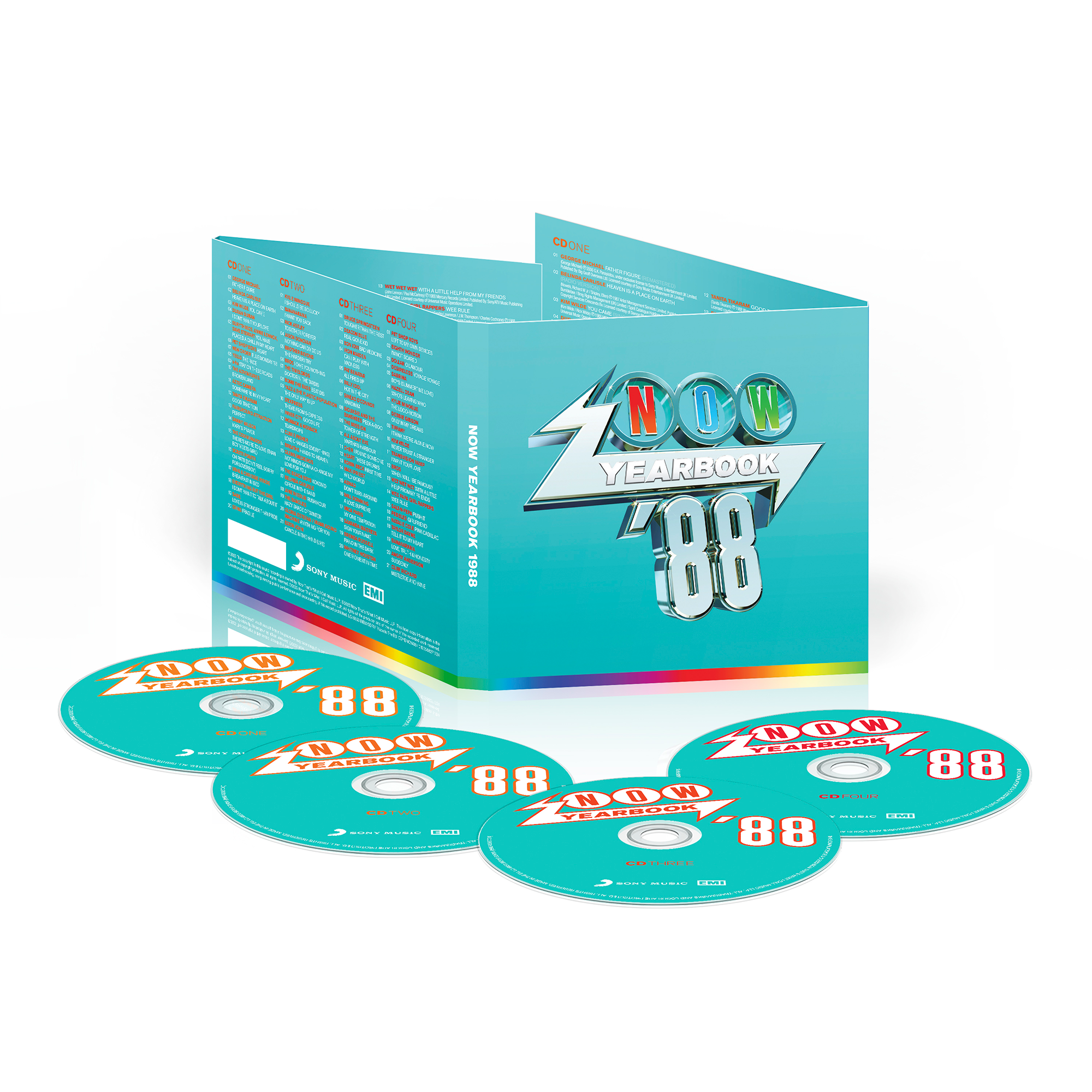 Various Artists - NOW – Yearbook 1988 (4CD)
