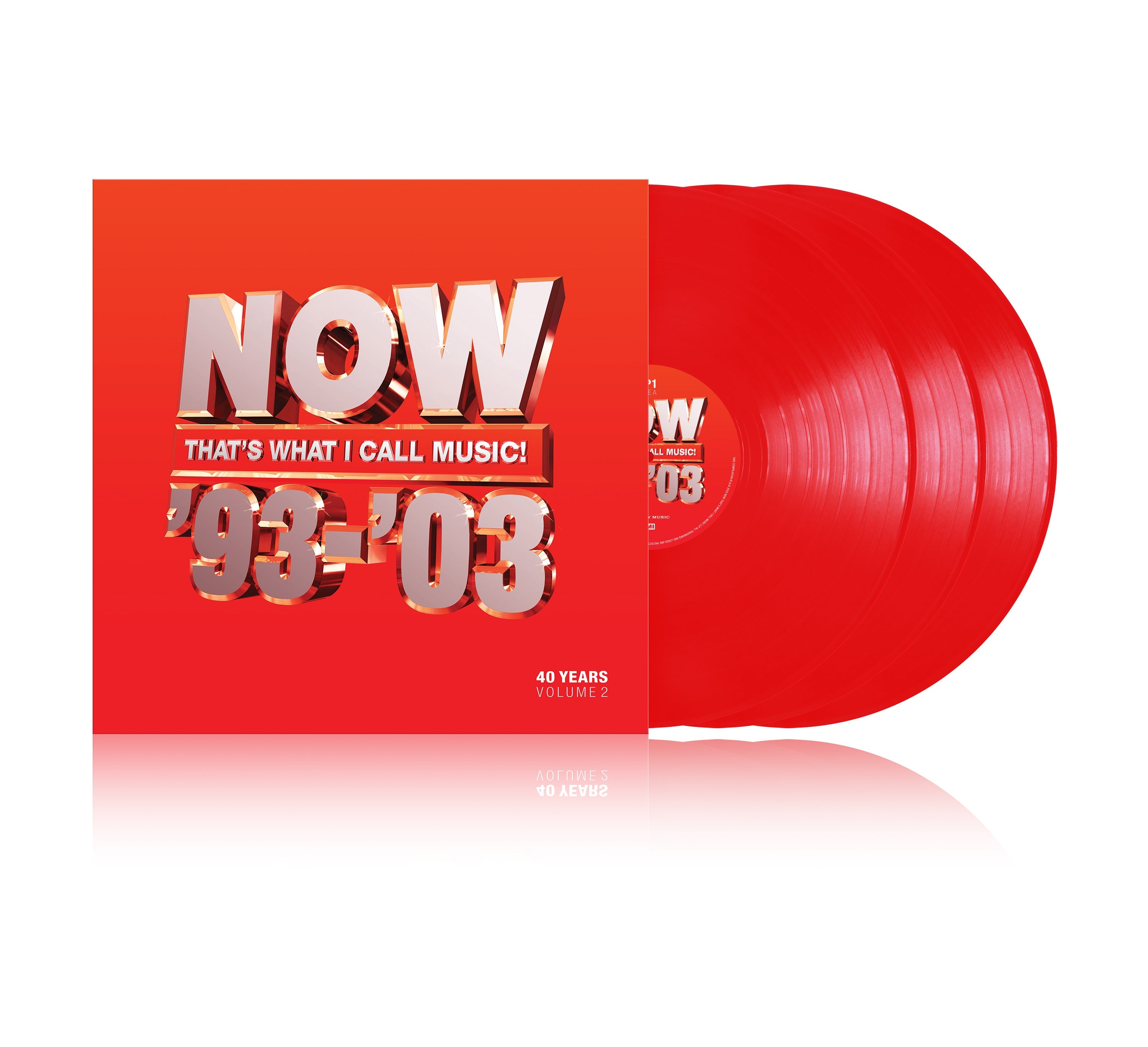 NOW That's What I Call 40 Years: Volume 2 - 1993-2003 (3LP) & NOW Yearbook – Collectors EP 7” Single