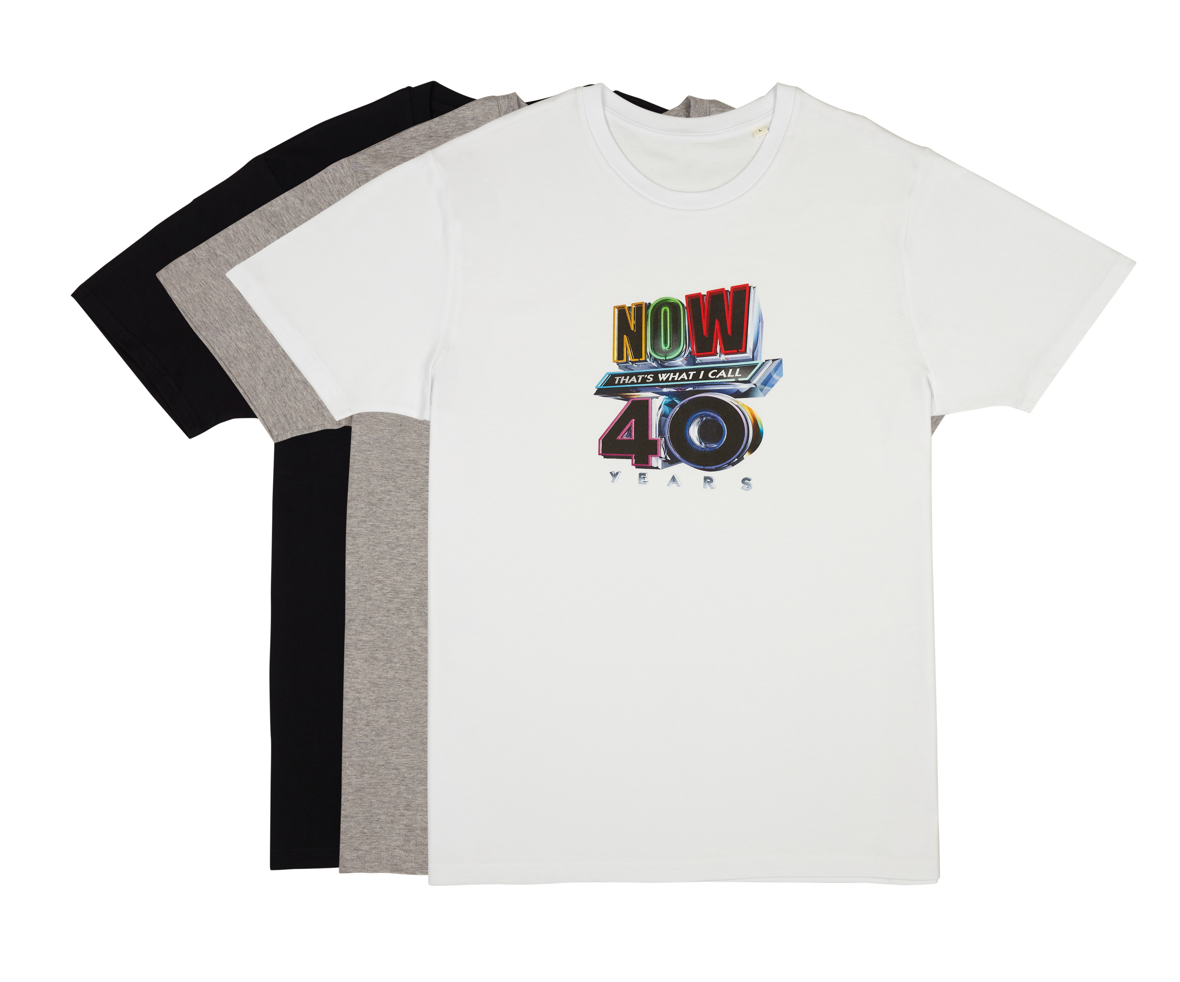 Exclusive Now 40th Anniversary T Shirt