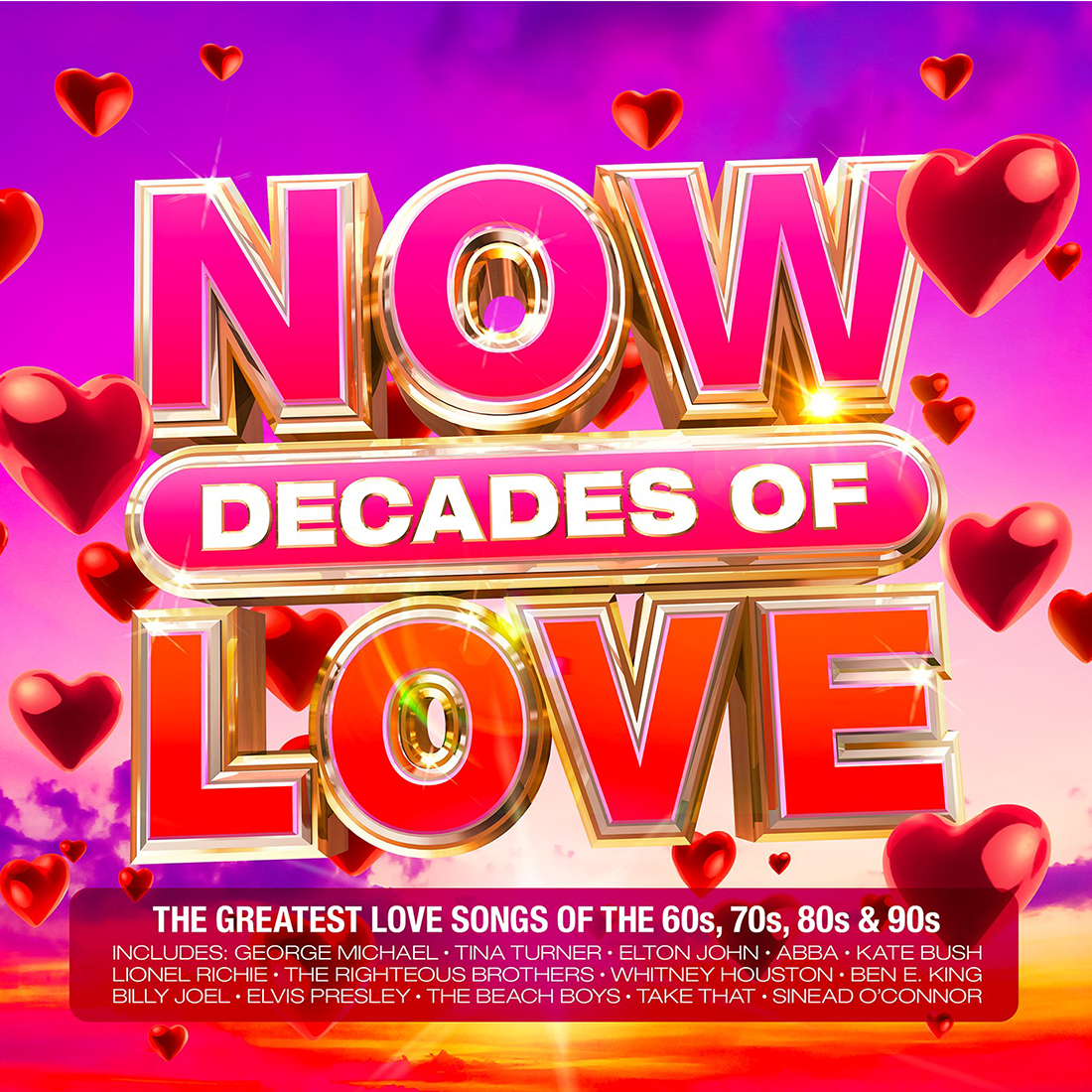 Various Artists - NOW Decades of Love (4CD)
