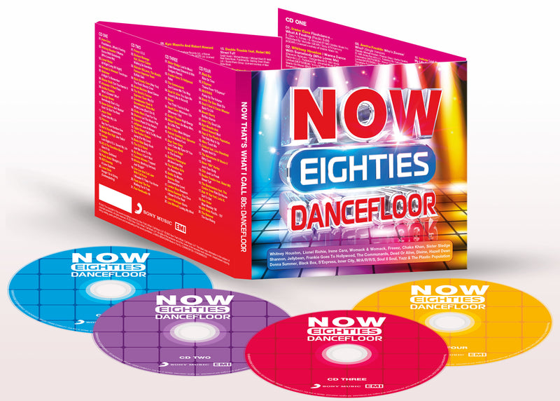 NOW That's What I Call 80s: Dancefloor (4CD) - NOW MUSIC Official Store