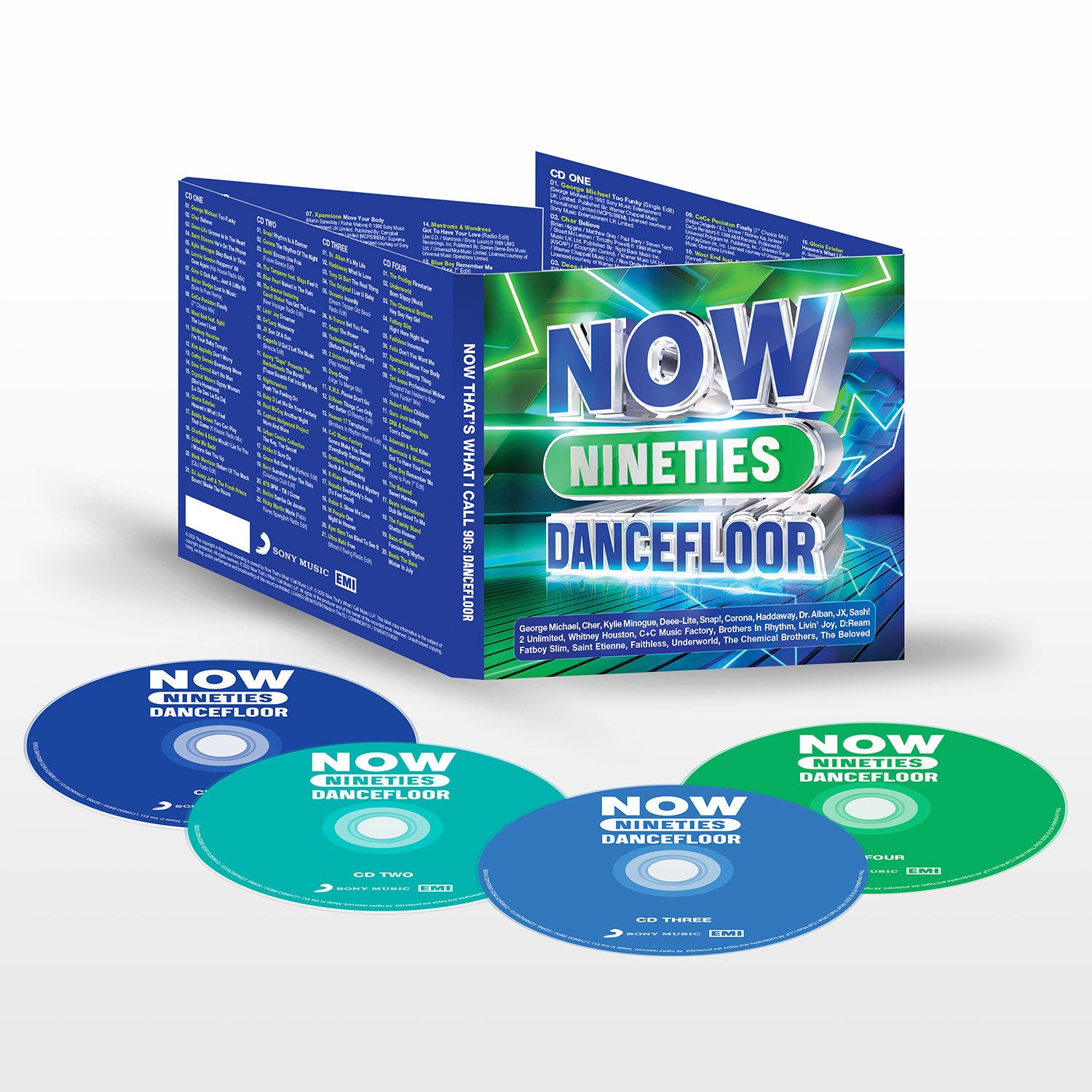 Various Artists - NOW That’s What I Call 90s: Dancefloor (4CD)