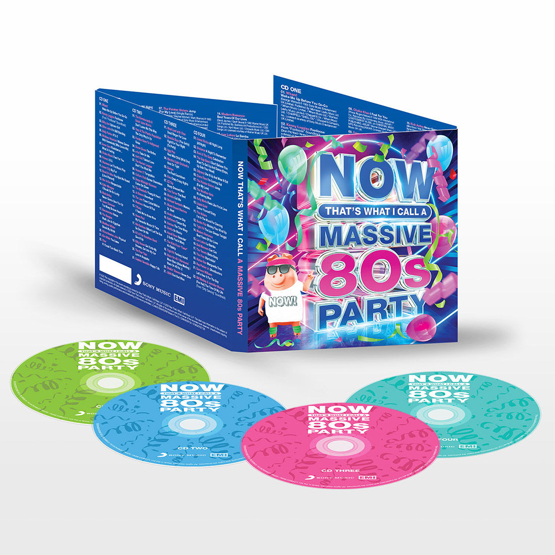 Now That’s What I Call A Massive 80s Party (4CD) - NOW MUSIC Official Store