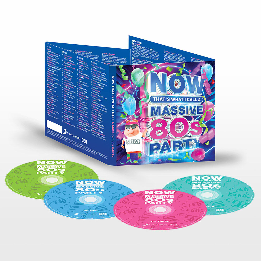 Various Artists - Now That’s What I Call A Massive 80s Party (4CD)