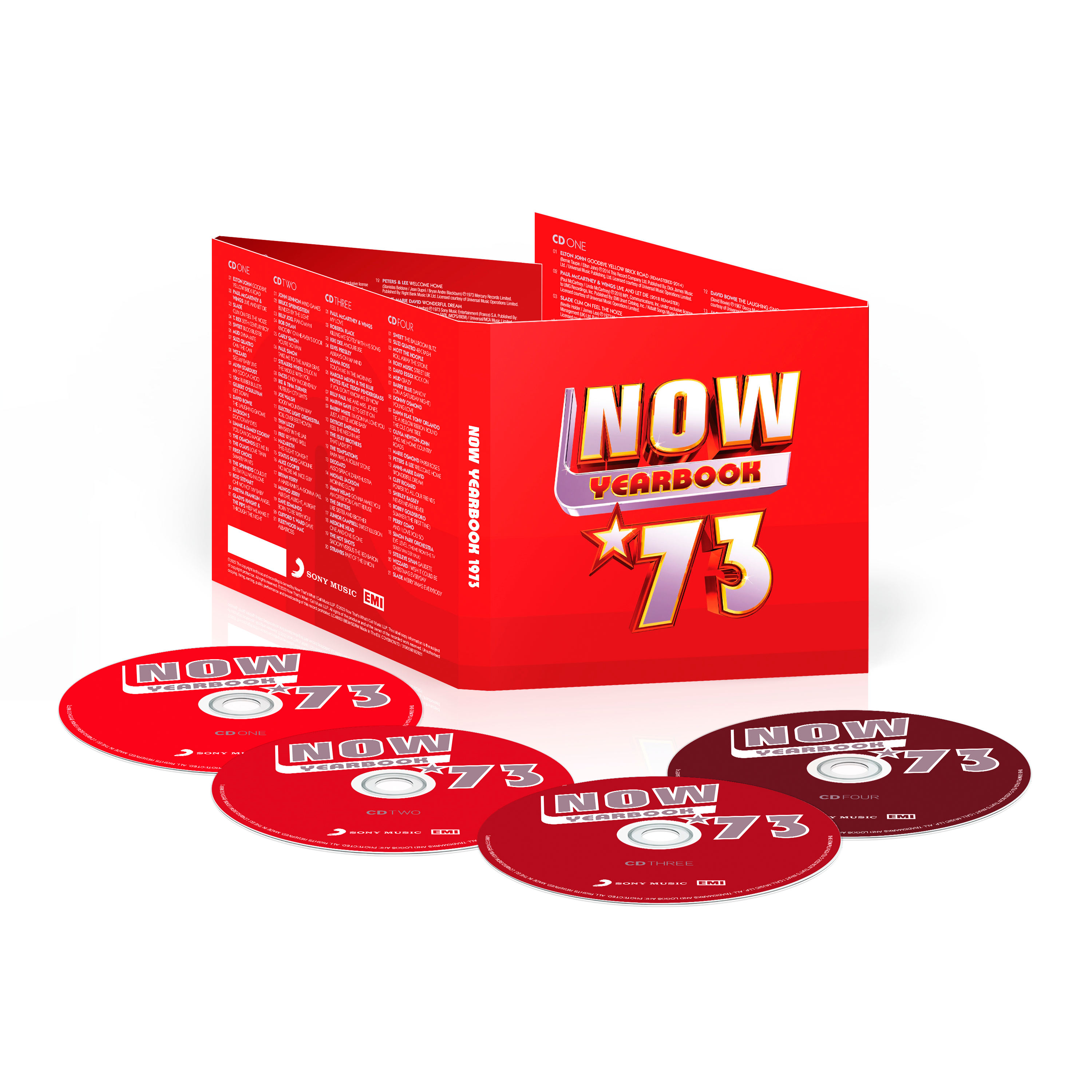 Various Artists - NOW – Yearbook 1973 (4CD)