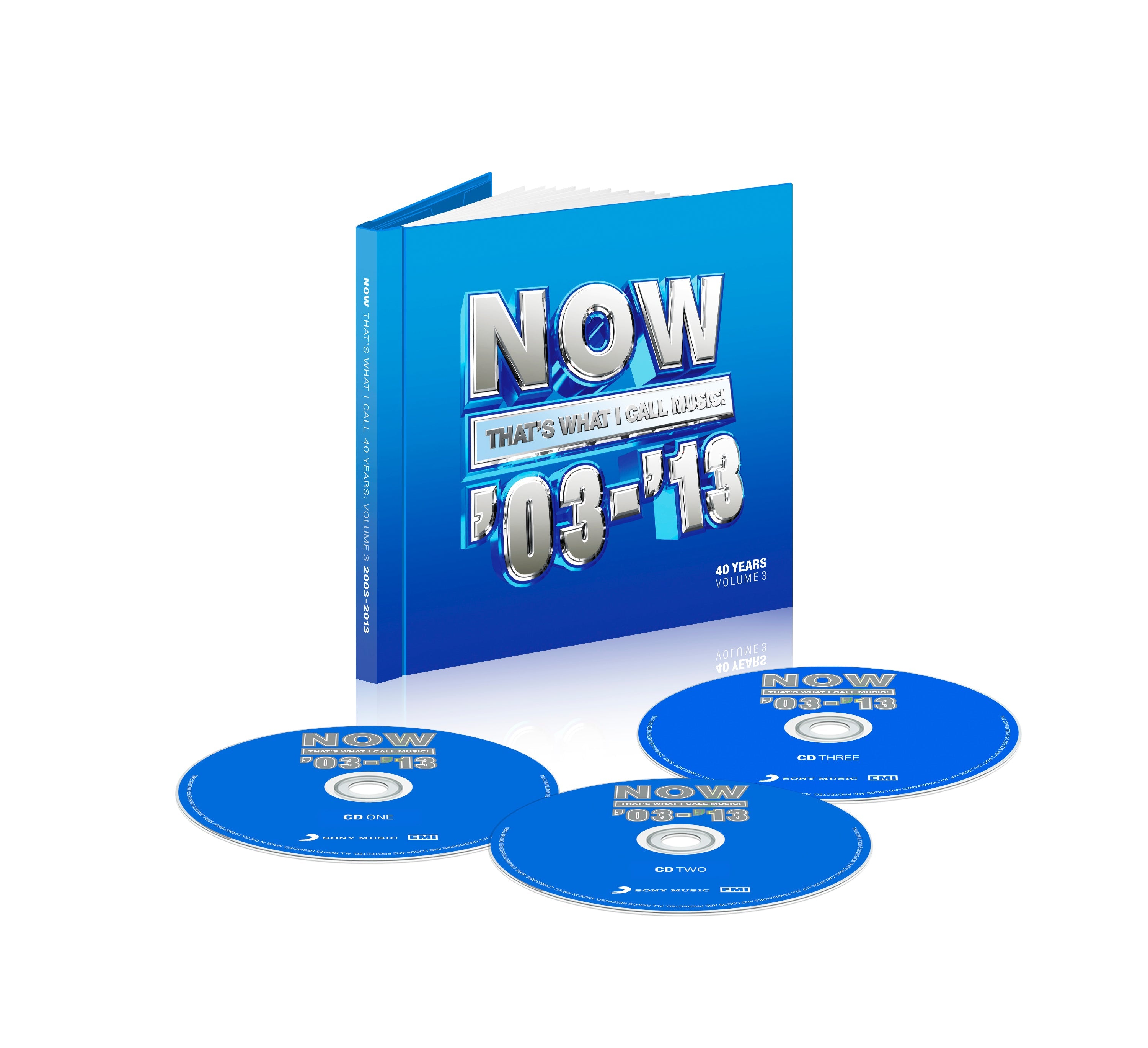 NOW That's What I Call 40 Years: Volume 3 - 2003-2013 (3CD) & Limited Edition NOW 40 Print